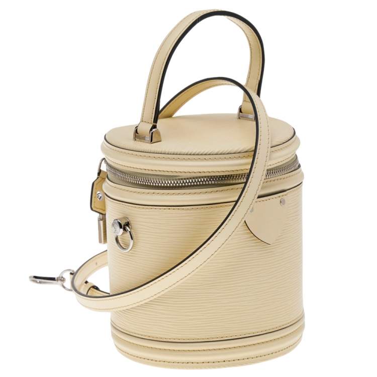 Pre Owned Louis Vuitton Banane Epi Leather Cannes Bag