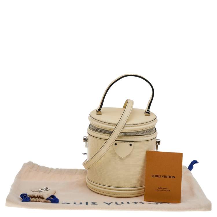 Pre Owned Louis Vuitton Banane Epi Leather Cannes Bag