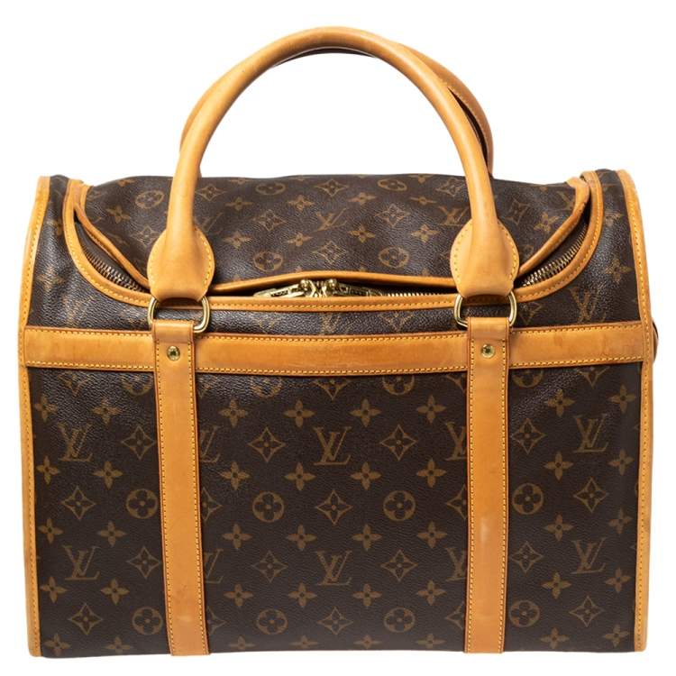 Louis Vuitton Never Full (turned into dog carrier)  Louis vuitton dog  carrier, Louis vuitton bag neverfull, Dog carrier