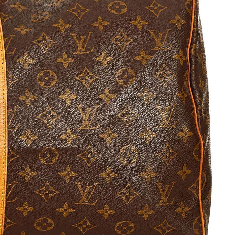 Pre Owned Louis Vuitton Monogram Canvas Keepall 55 Bag