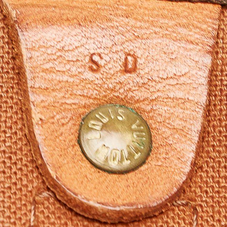 Pre Owned Louis Vuitton Monogram Canvas Keepall 55 Bag