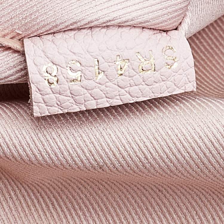 Pre Owned Louis Vuitton Magnolia Pink Damier Ebene Canvas Clapton Backpack