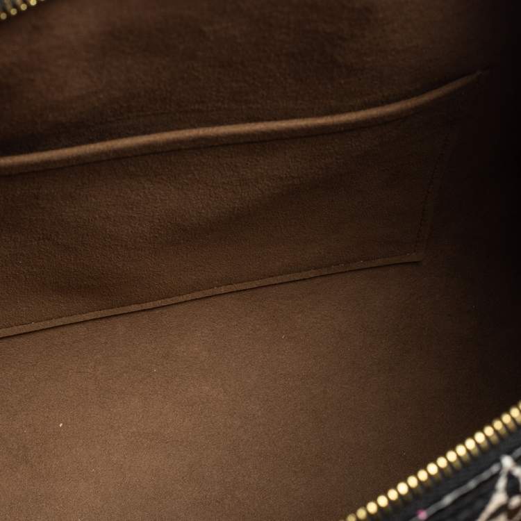 مملوكة مسبقًا Louis Vuitton Black Monogram Multicolore Canvas Speedy 30 Bag