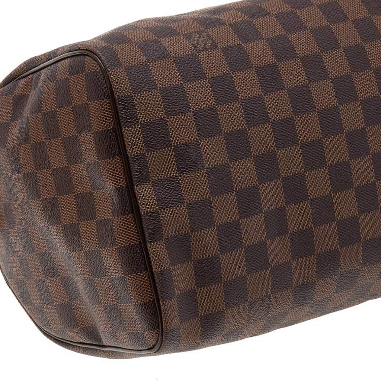 Pre Owned Louis Vuitton Damier Ebene Canvas Speedy 30 Bag