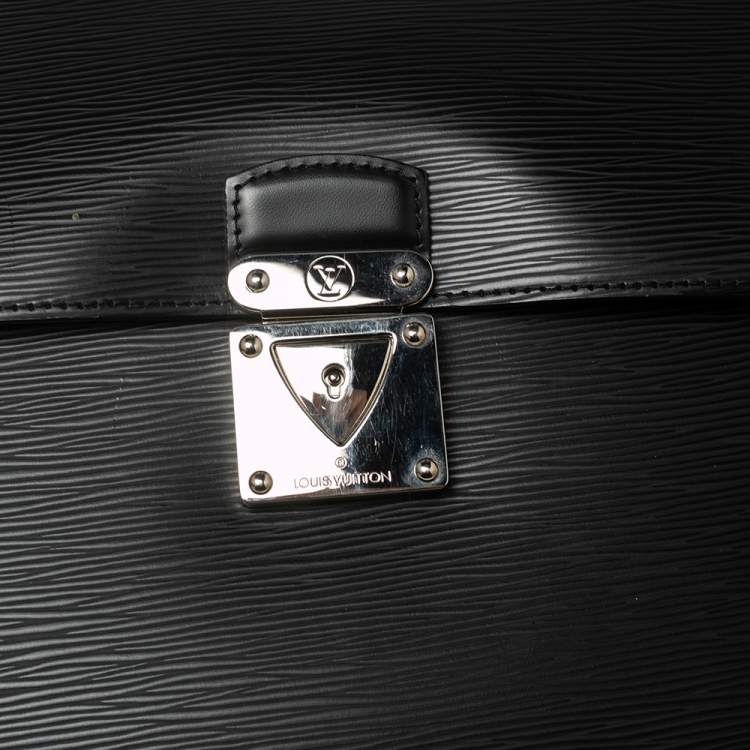 Pre Owned Louis Vuitton Black Epi Leather Robusto 1 Briefcase
