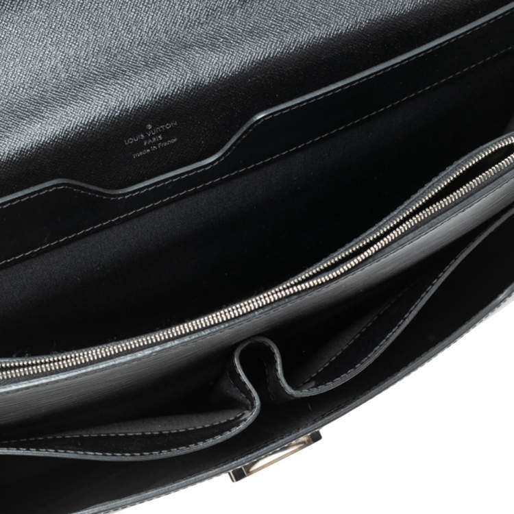 Pre Owned Louis Vuitton Black Epi Leather Robusto 1 Briefcase