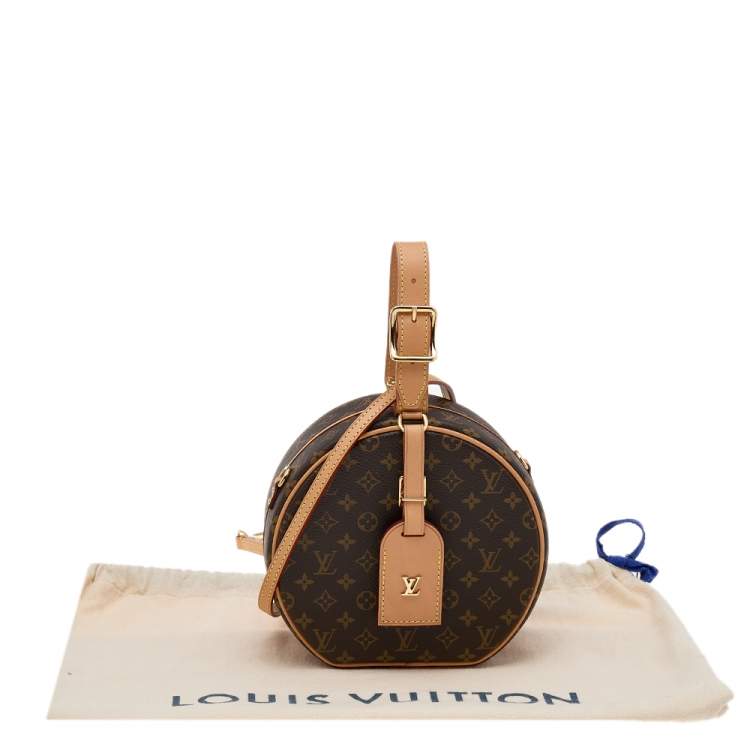 Pre Owned Louis Vuitton Monogram Canvas Petite Boite Chapeau Bag