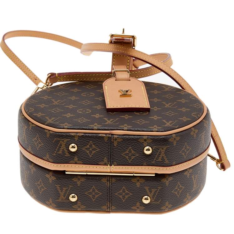 Pre Owned Louis Vuitton Monogram Canvas Petite Boite Chapeau Bag