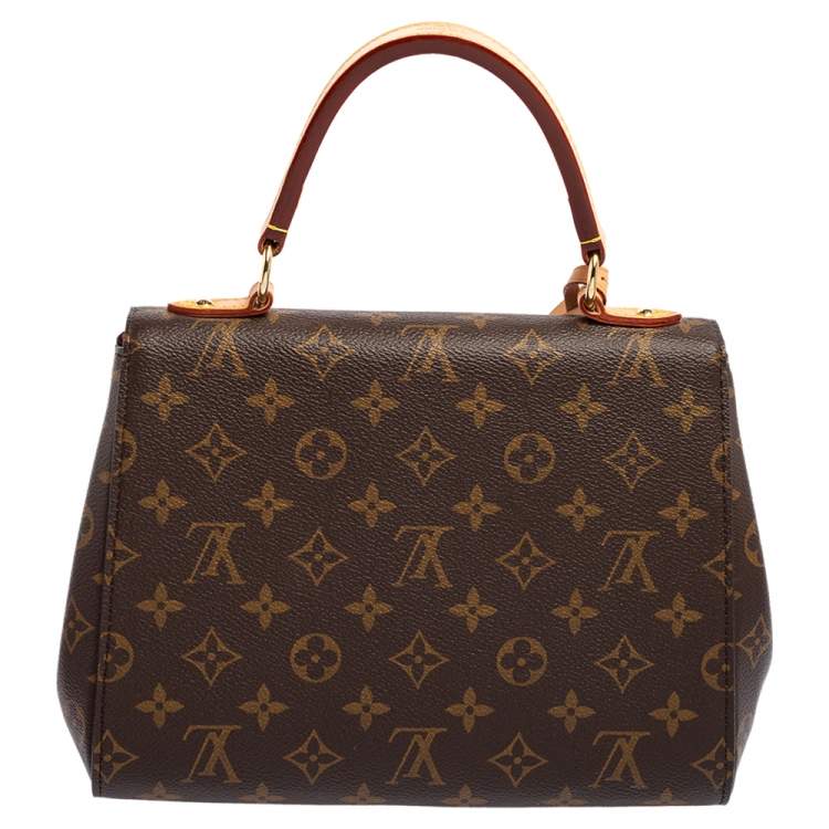Pre Owned Louis Vuitton Monogram Canvas and Leather Cluny BB Bag