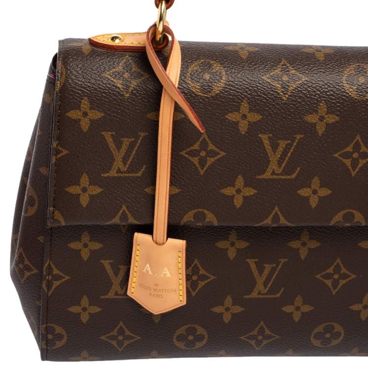 Pre Owned Louis Vuitton Monogram Canvas and Leather Cluny BB Bag