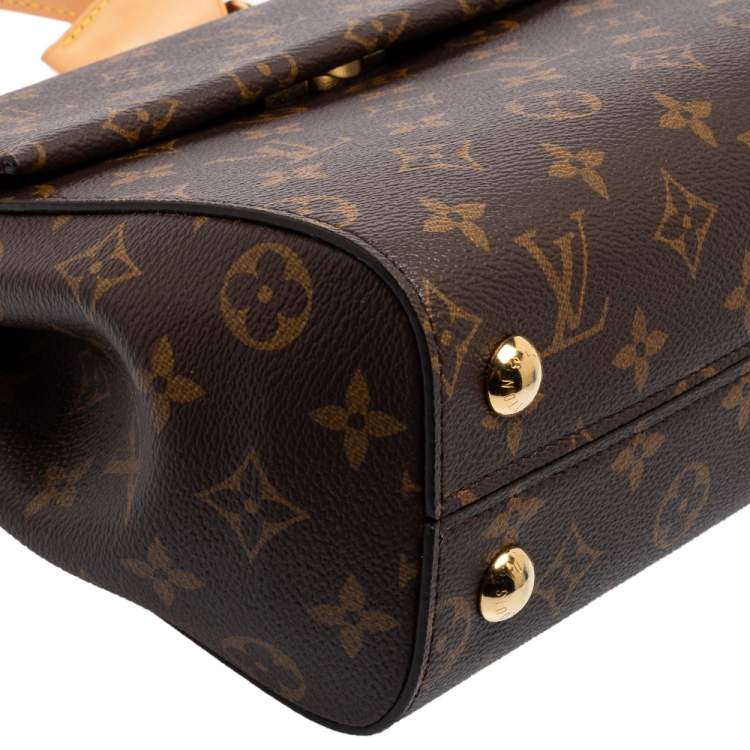 Pre Owned Louis Vuitton Monogram Canvas and Leather Cluny BB Bag
