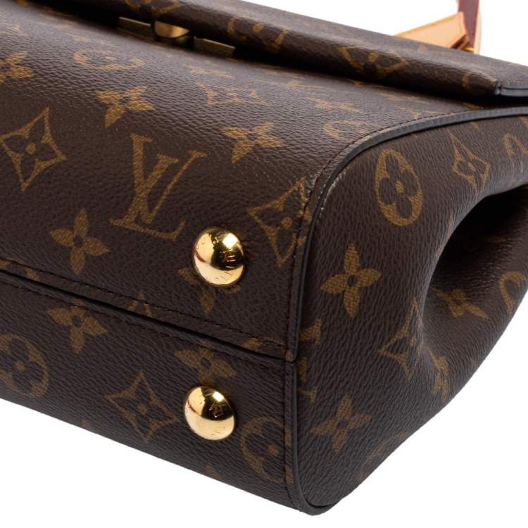 Pre Owned Louis Vuitton Monogram Canvas and Leather Cluny BB Bag