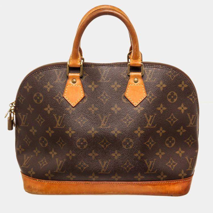 Louis Vuitton - Alma mm - Monogram Canvas - Brown - Women - Handbag - Luxury
