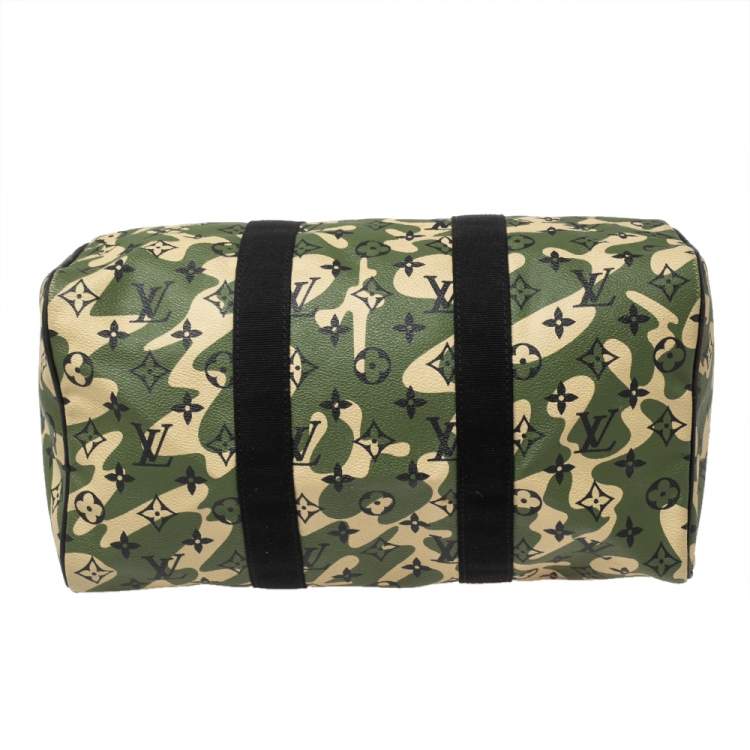 مملوكة مسبقًا Louis Vuitton Monogramouflage Canvas Limited Edition Speedy 35 Bag