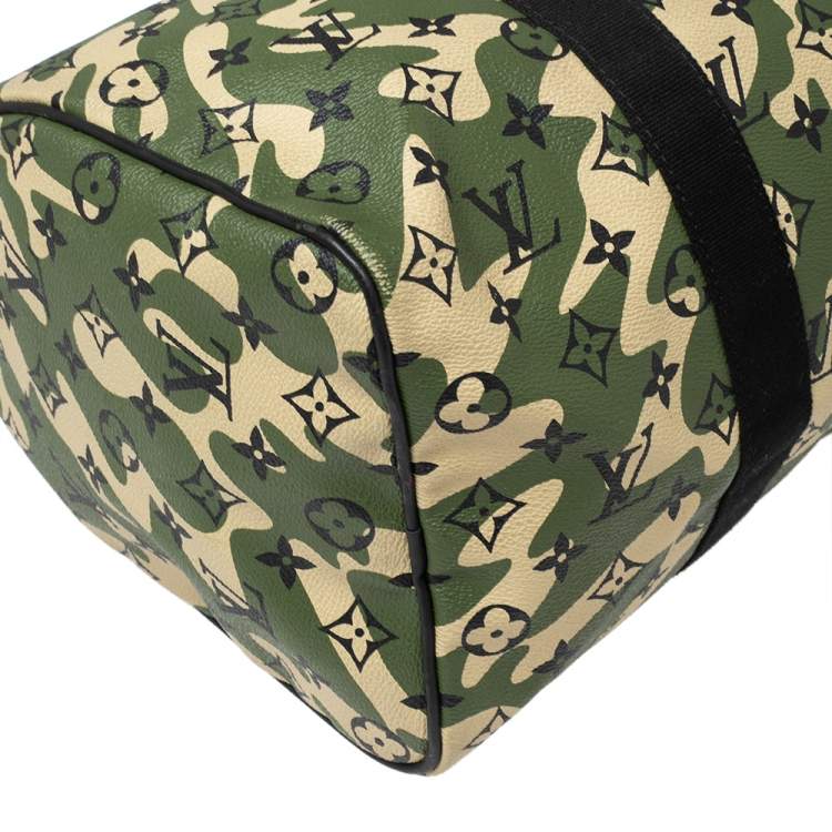 مملوكة مسبقًا Louis Vuitton Monogramouflage Canvas Limited Edition Speedy 35 Bag