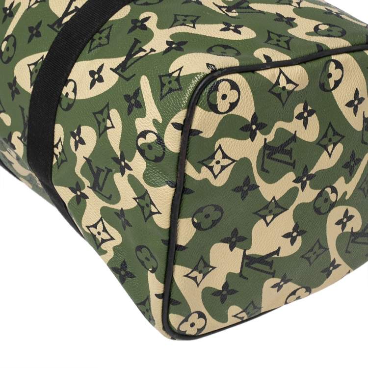 مملوكة مسبقًا Louis Vuitton Monogramouflage Canvas Limited Edition Speedy 35 Bag