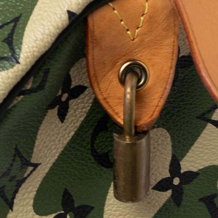 مملوكة مسبقًا Louis Vuitton Monogramouflage Canvas Limited Edition Speedy 35 Bag