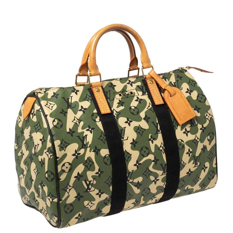 مملوكة مسبقًا Louis Vuitton Monogramouflage Canvas Limited Edition Speedy 35 Bag