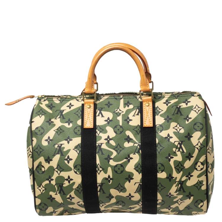 مملوكة مسبقًا Louis Vuitton Monogramouflage Canvas Limited Edition Speedy 35 Bag