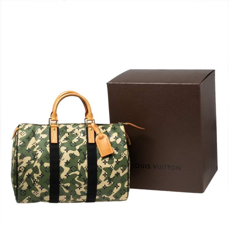 مملوكة مسبقًا Louis Vuitton Monogramouflage Canvas Limited Edition Speedy 35 Bag