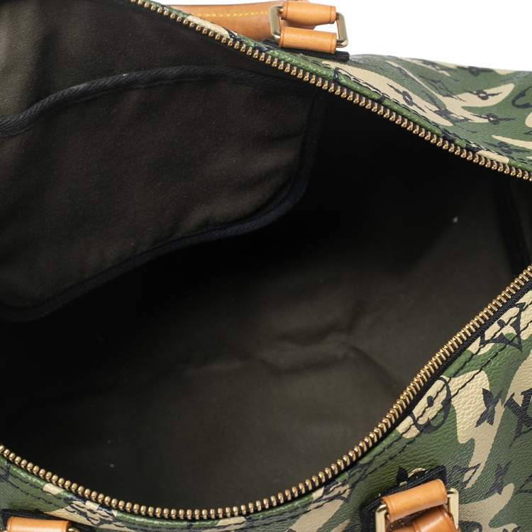 مملوكة مسبقًا Louis Vuitton Monogramouflage Canvas Limited Edition Speedy 35 Bag