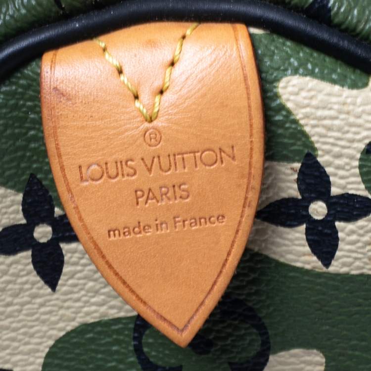 مملوكة مسبقًا Louis Vuitton Monogramouflage Canvas Limited Edition Speedy 35 Bag