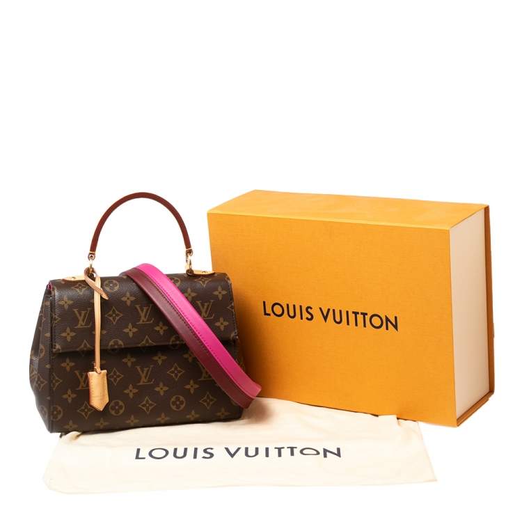 Pre Owned Louis Vuitton Monogram Canvas Cluny BB Bag