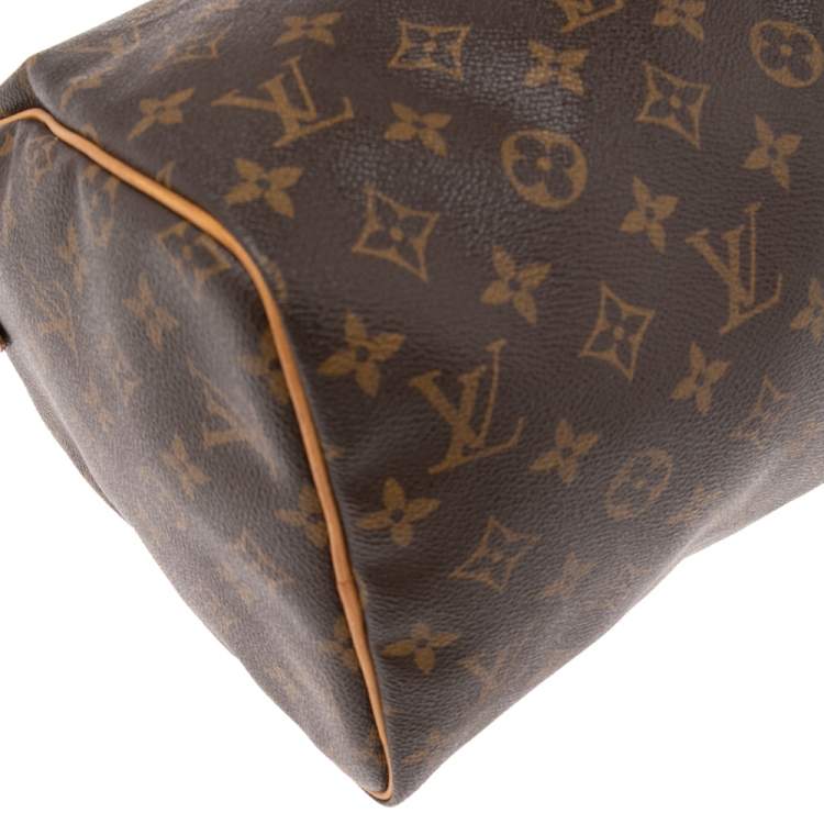 مملوكة مسبقًا Louis Vuitton Monogram Canvas and Leather Speedy 30 Bag