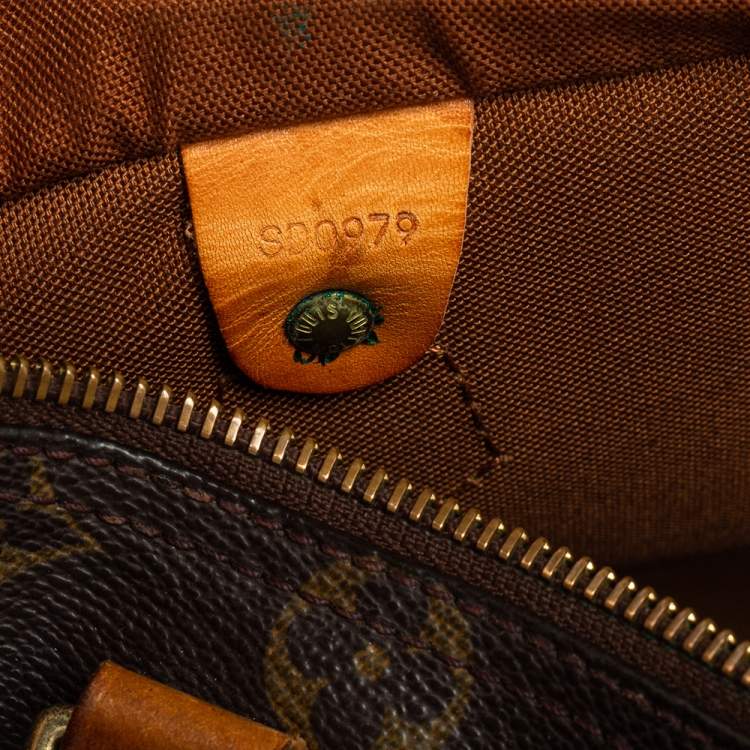 Pre Owned Louis Vuitton Monogram Canvas and Leather Speedy 25 Bag