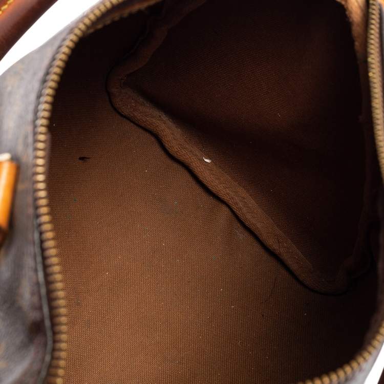 Pre Owned Louis Vuitton Monogram Canvas and Leather Speedy 25 Bag