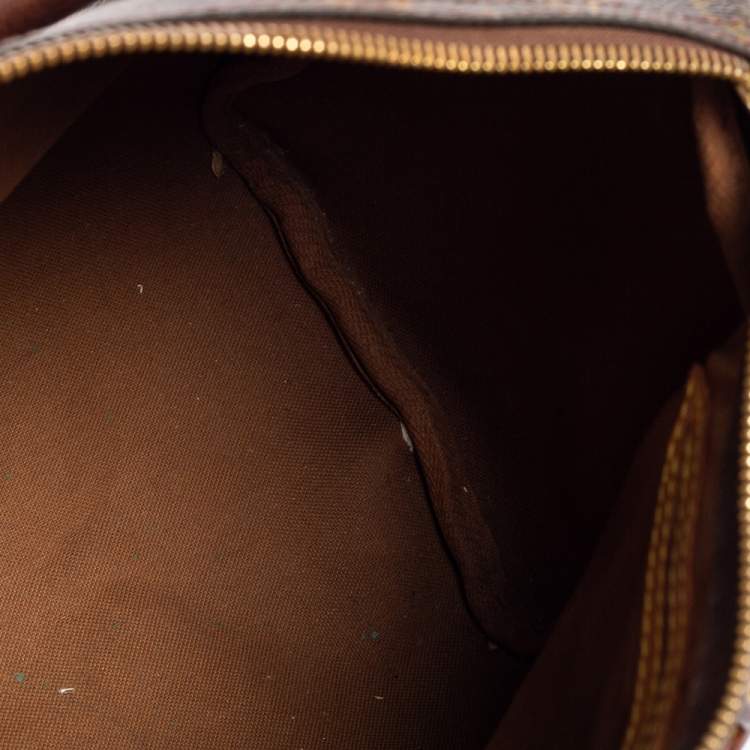 Pre Owned Louis Vuitton Monogram Canvas and Leather Speedy 25 Bag