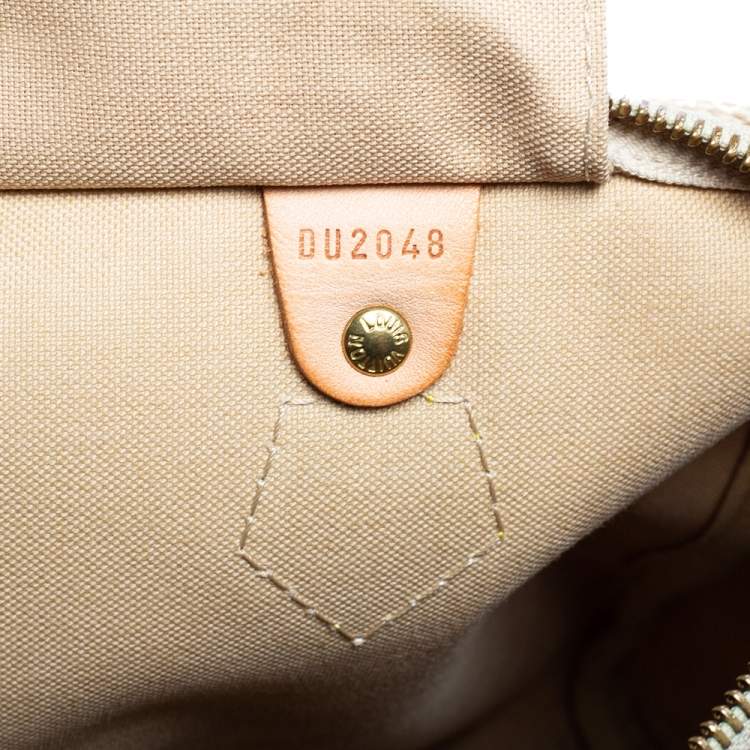 مملوكة مسبقًا Louis Vuitton Damier Azur Canvas Speedy 30 Bag