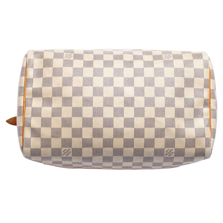 مملوكة مسبقًا Louis Vuitton Damier Azur Canvas Speedy 30 Bag