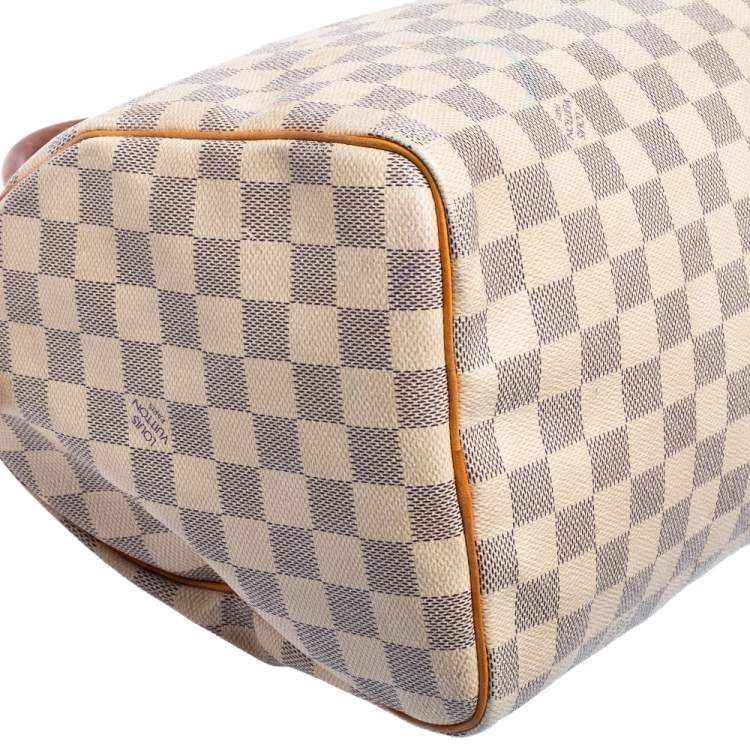 مملوكة مسبقًا Louis Vuitton Damier Azur Canvas Speedy 30 Bag