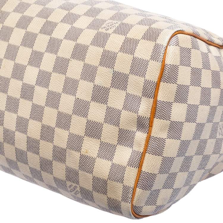 مملوكة مسبقًا Louis Vuitton Damier Azur Canvas Speedy 30 Bag