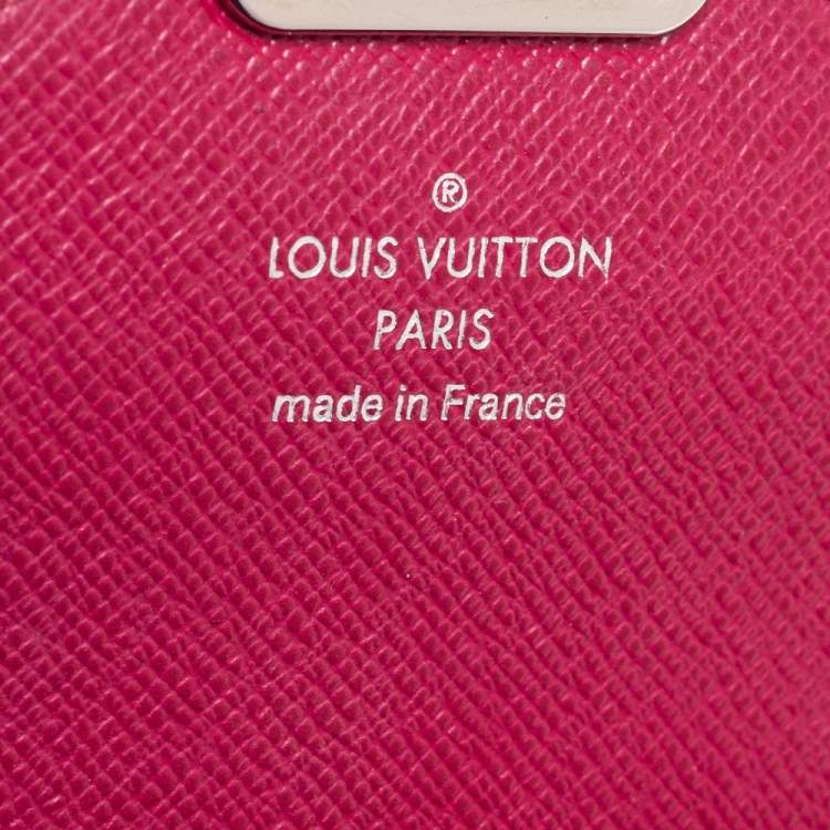 Pre Owned Louis Vuitton Fuchsia Epi Leather Monceau BB Bag
