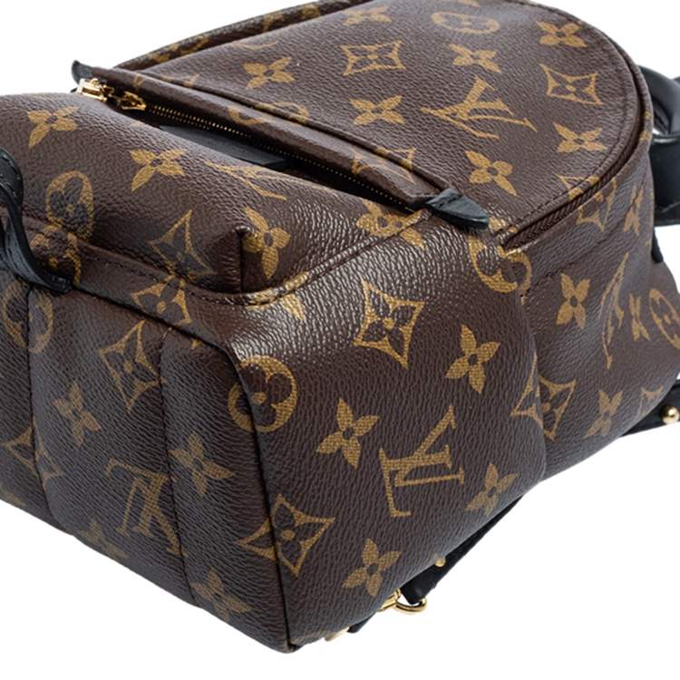 Pre Owned Louis Vuitton Monogram Canvas Mini Palm Springs Backpack