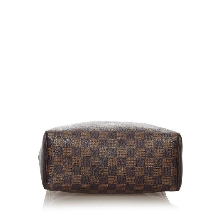 Pre Owned Louis Vuitton Damier Ebene Canvas Brera Bag