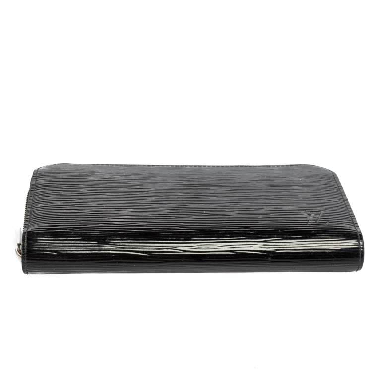 Pre Owned Louis Vuitton Black Epi Leather Zippy Continental Wallet