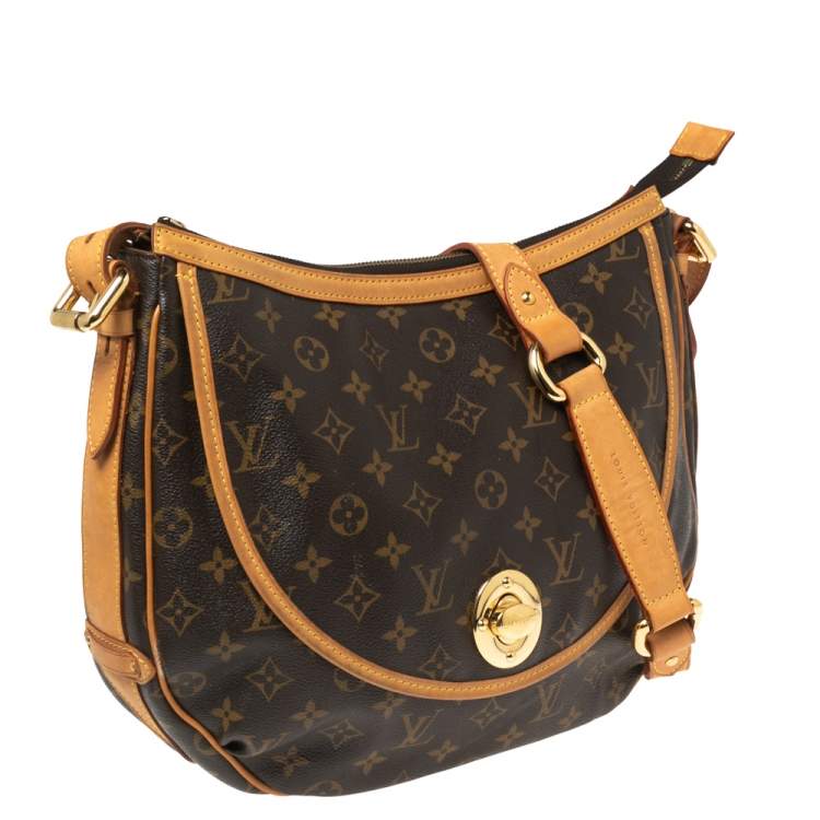 Pre Owned Louis Vuitton Monogram Canvas Tulum GM Bag