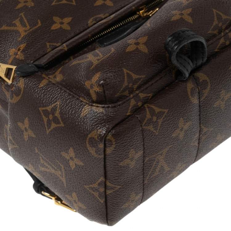 Pre Owned Louis Vuitton Monogram Canvas Mini Palm Spring Backpack