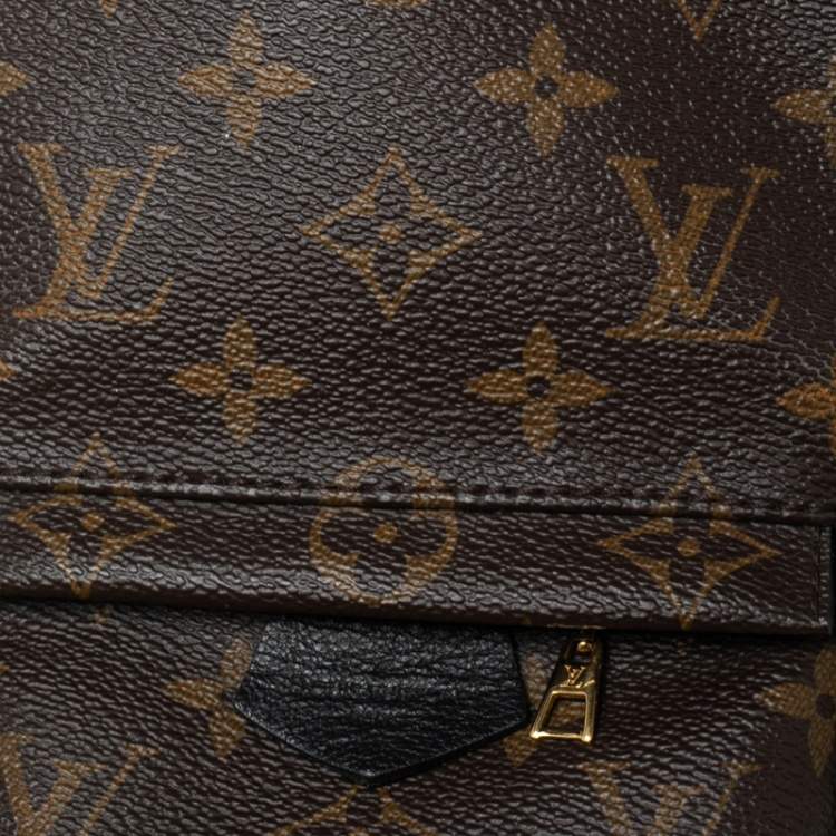 Pre Owned Louis Vuitton Monogram Canvas Mini Palm Spring Backpack