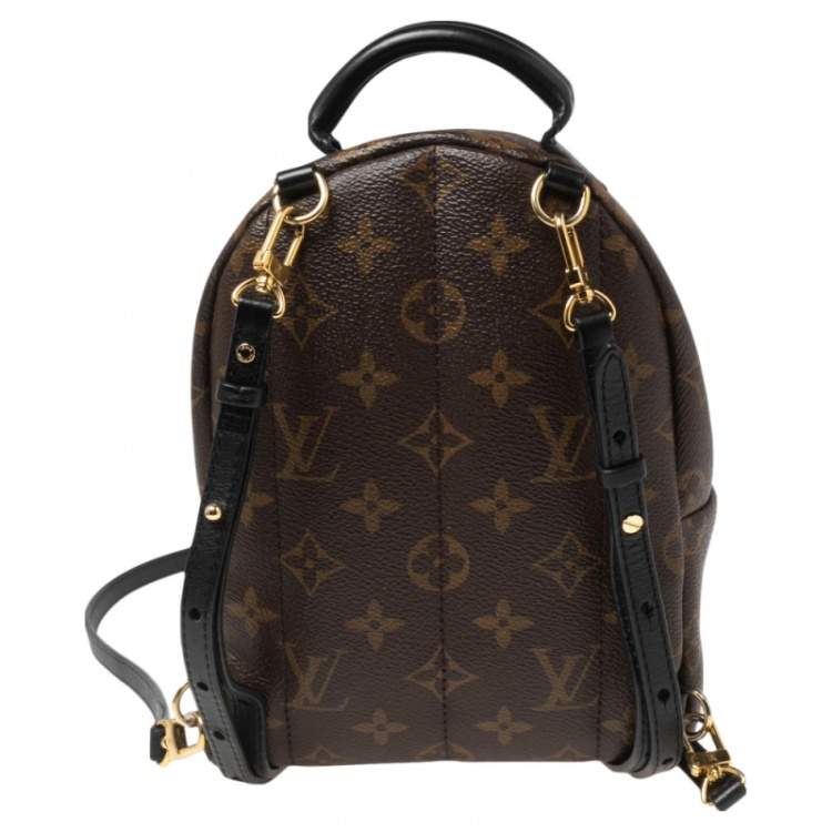 Pre Owned Louis Vuitton Monogram Canvas Mini Palm Spring Backpack