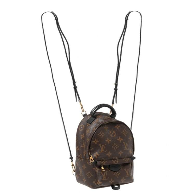 Pre Owned Louis Vuitton Monogram Canvas Mini Palm Spring Backpack