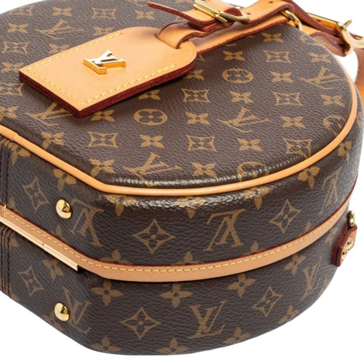 Pre Owned Louis Vuitton Monogram Canvas Petite Boite Chapeau Bag