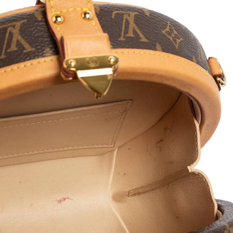 Pre Owned Louis Vuitton Monogram Canvas Petite Boite Chapeau Bag