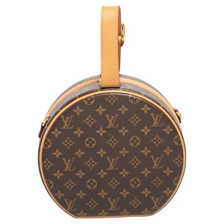 Pre Owned Louis Vuitton Monogram Canvas Petite Boite Chapeau Bag