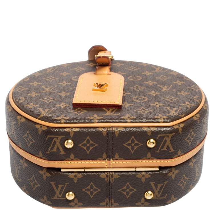 Pre Owned Louis Vuitton Monogram Canvas Petite Boite Chapeau Bag