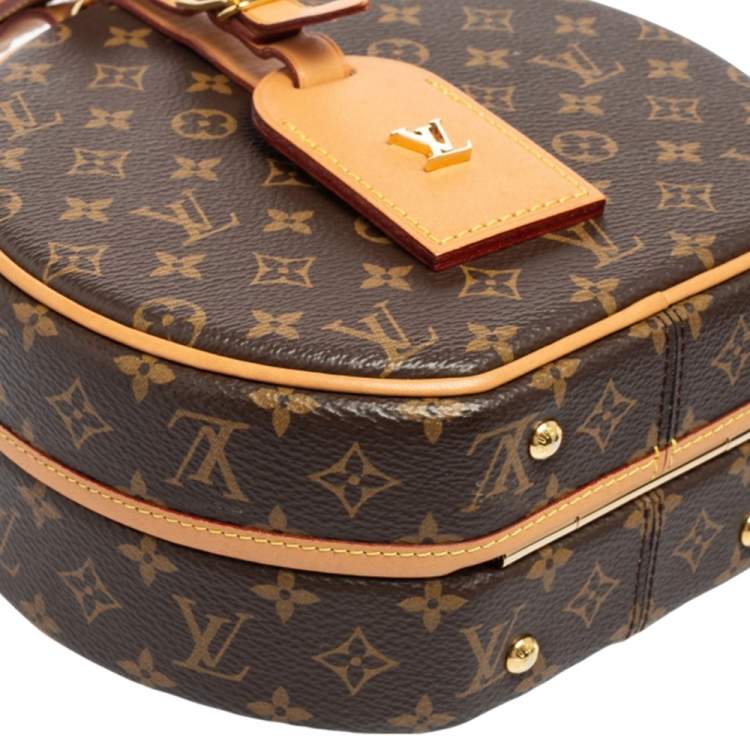 Pre Owned Louis Vuitton Monogram Canvas Petite Boite Chapeau Bag