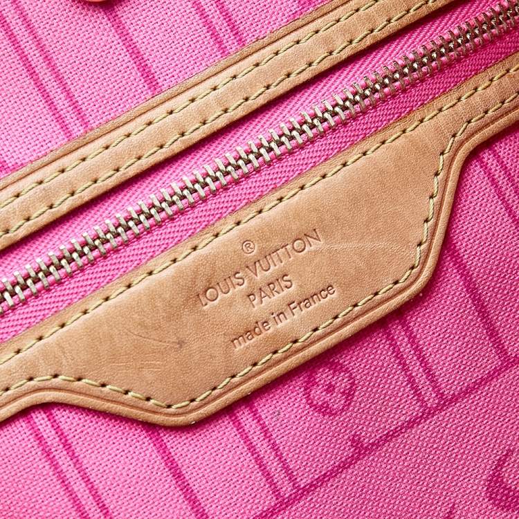 Pre Owned Louis Vuitton Monogram Canvas Limited Edition Stephen Sprouse Roses Neverfull MM Bag